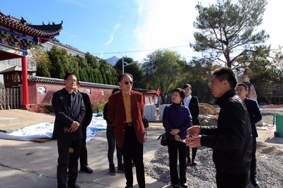 龜峰山景區(qū)迎接遠安縣旅游考察團