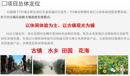 特色小鎮(zhèn) 古鎮(zhèn)旅游景區(qū)規(guī)劃及運(yùn)營(yíng)方案 ppt